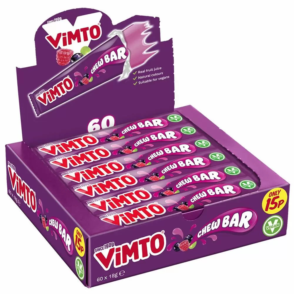 Vimpto Chew Bars - 60 x 18g