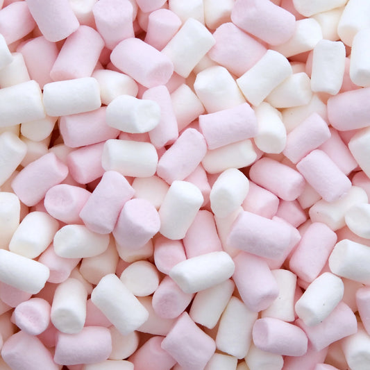 Pink & White Mini Mallows 1kg
